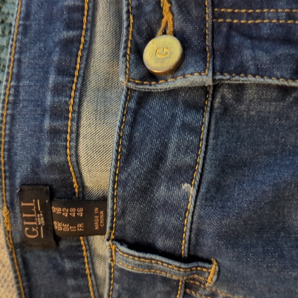 G.I.L.I ankle zip jeans - Picture 2 of 4